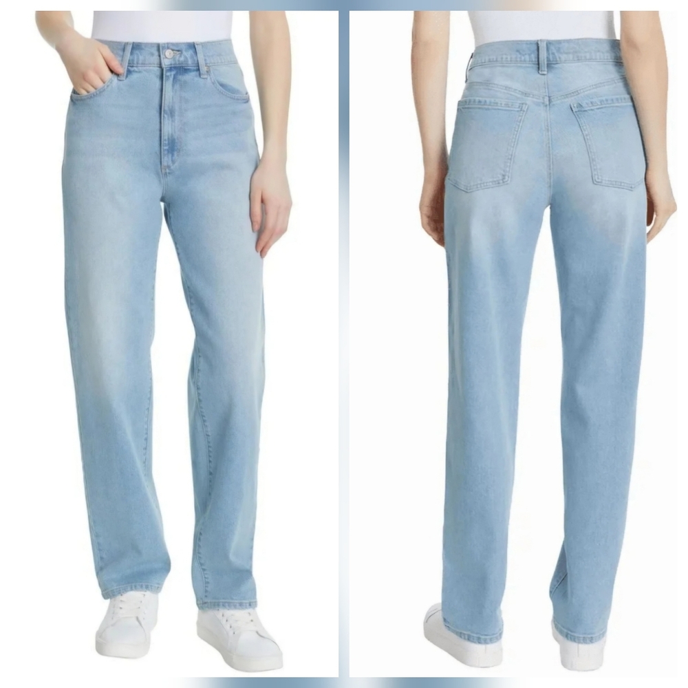 NEW! Gloria Vanderbilt Light Wash Relaxed Straight Leg Jeans Multiple Sizes